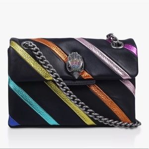 Kurt Geiger London Black Rainbow Kensington